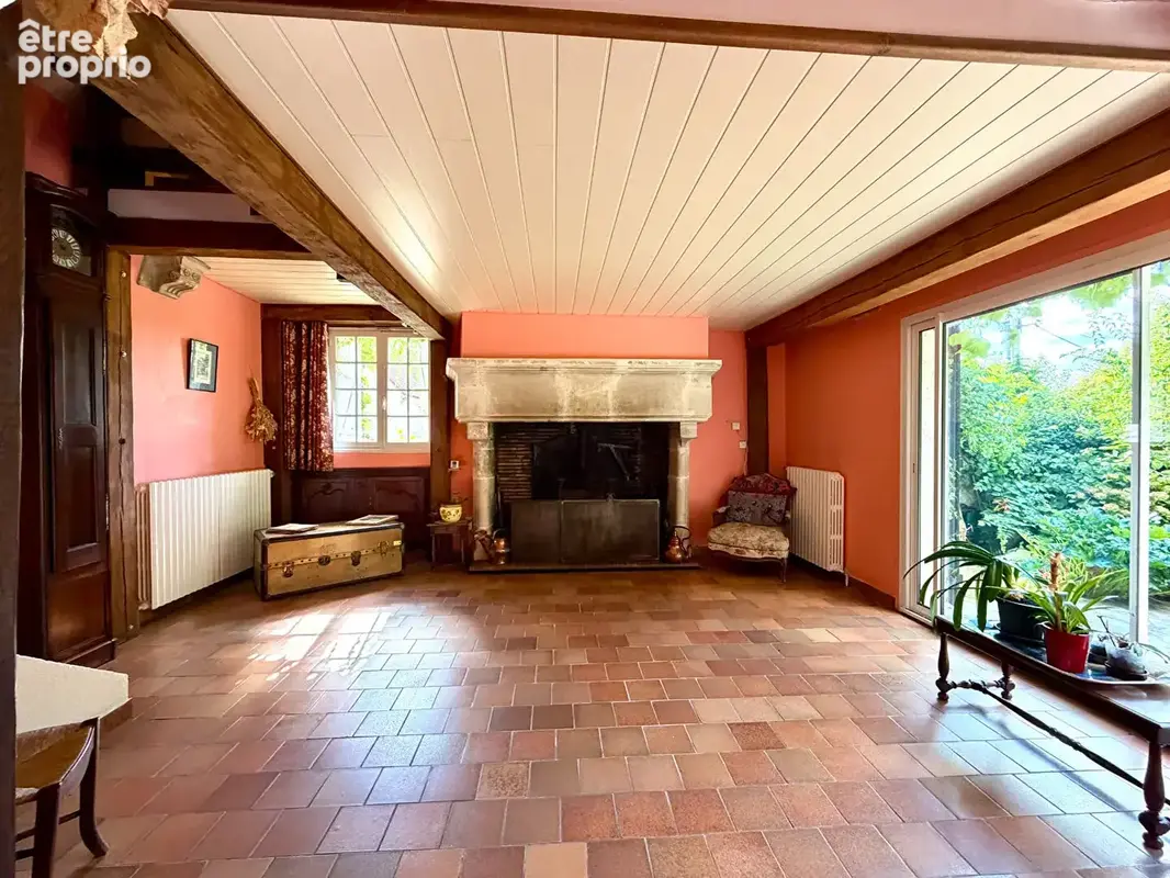 Vernou-sur-brenne longère tourangelle - photo 3