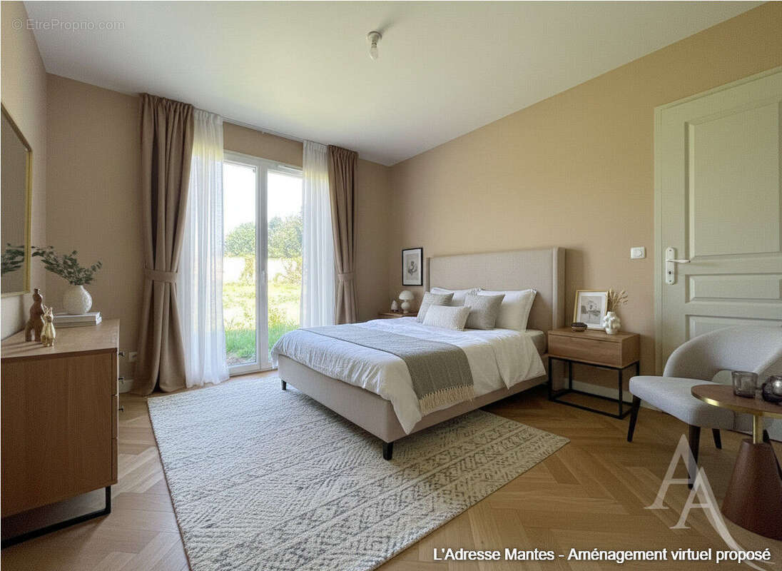 Maison 4 pièces, 3 chambres, jardin, garage, Limetz-Villez, maison de 2019 - photo 5