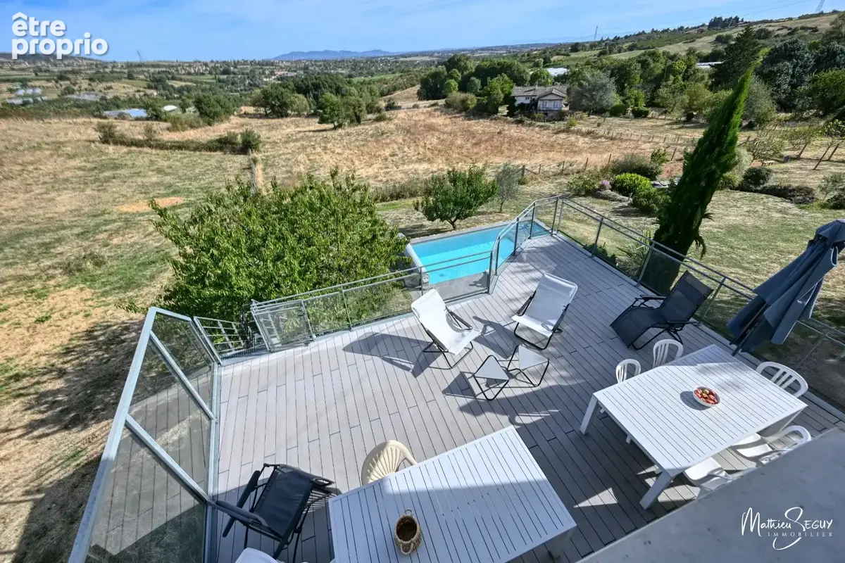 THURINS : Maison P7 avec Vue panoramique exceptionnelle sur les Vallons du Lyonnais - photo 3