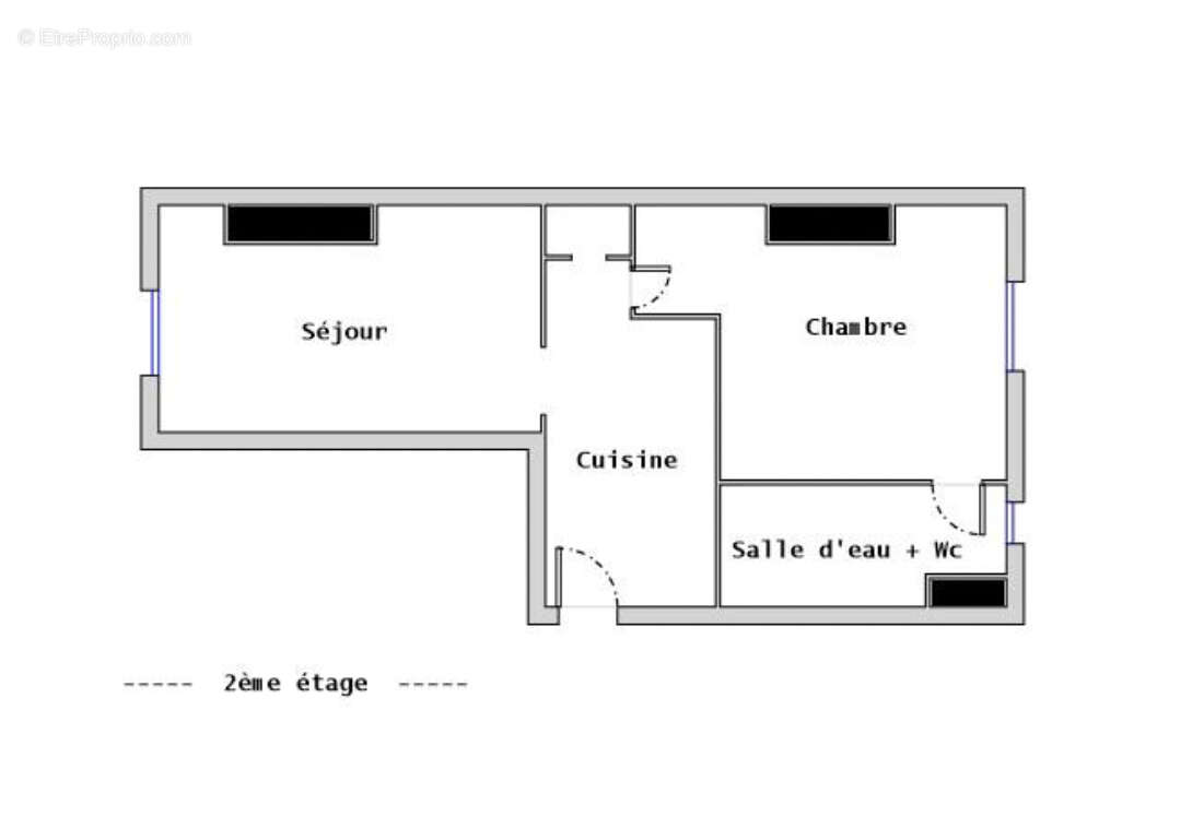 Appartement à PARIS-18E