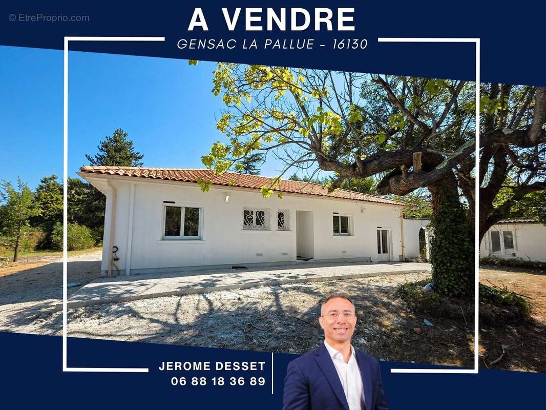 Maison à GENSAC-LA-PALLUE