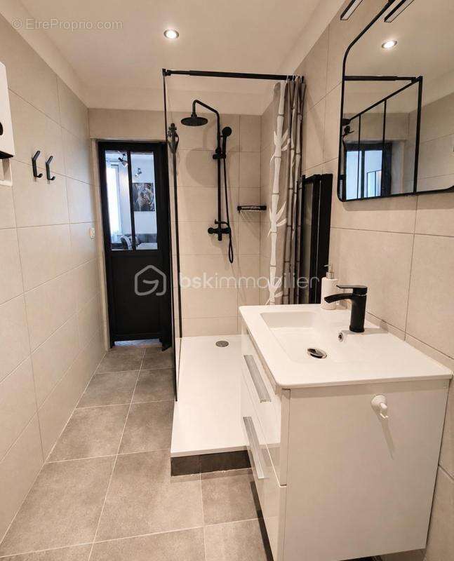 Investissement locatif- un local commercial- 2 appartements- 1 studio - 1 cave- entièrement meublé - photo 12