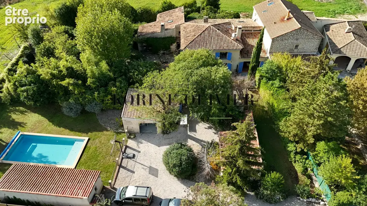 Aix en provence - les milles : ancienne ferme provencale avec  piscine - photo 3