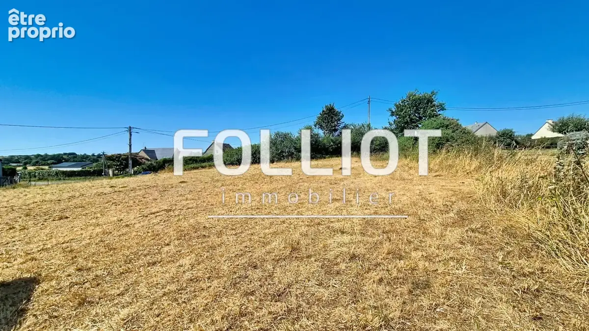 A vendre terrain constructible hors lotissement à Muneville-sur-Mer,1061 m² plein sud, à 4 km de la plage - photo 2