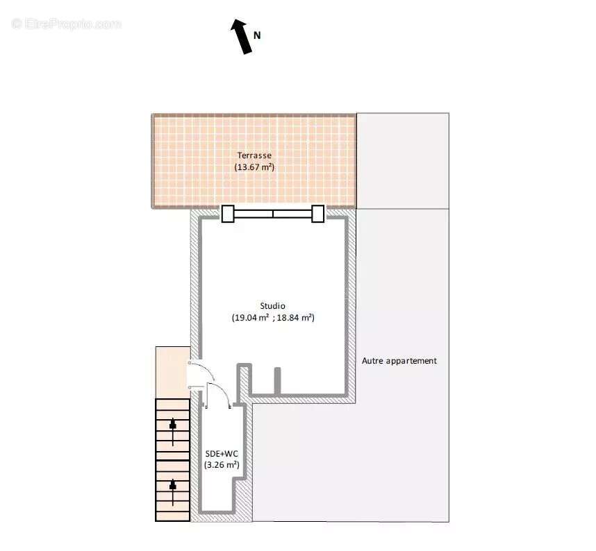 Appartement à LINGUIZZETTA