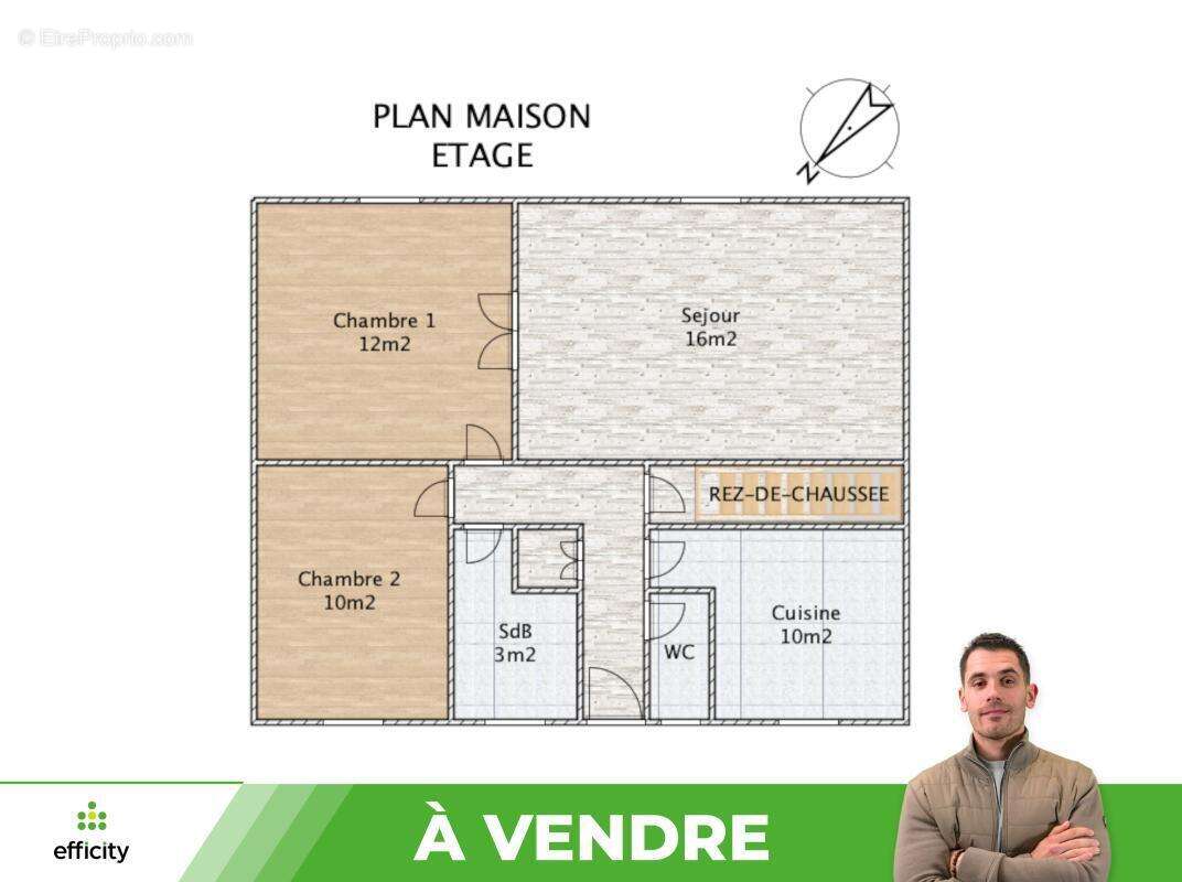 Maison 72 m² à Migne-Auxances  - photo 16