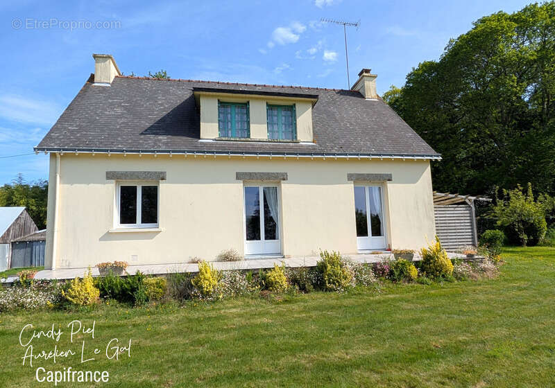 Maison à vendre 6 pièces LES FOUGERETS (56) - 1 hectare de terrain - campagne - chevaux - calme - proche La Gacilly et Redon - photo 2