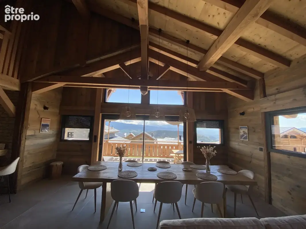 FONT-ROMEU - Splendide chalet en ossature bois à l'état du neuf de 221 m2 à vendre avec garage et terrasse - photo 8