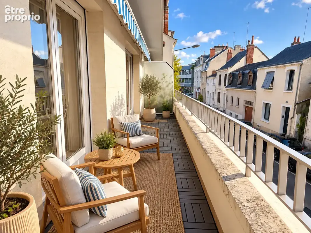 Tours centre - appartement type 3 - ascenseur - photo 3