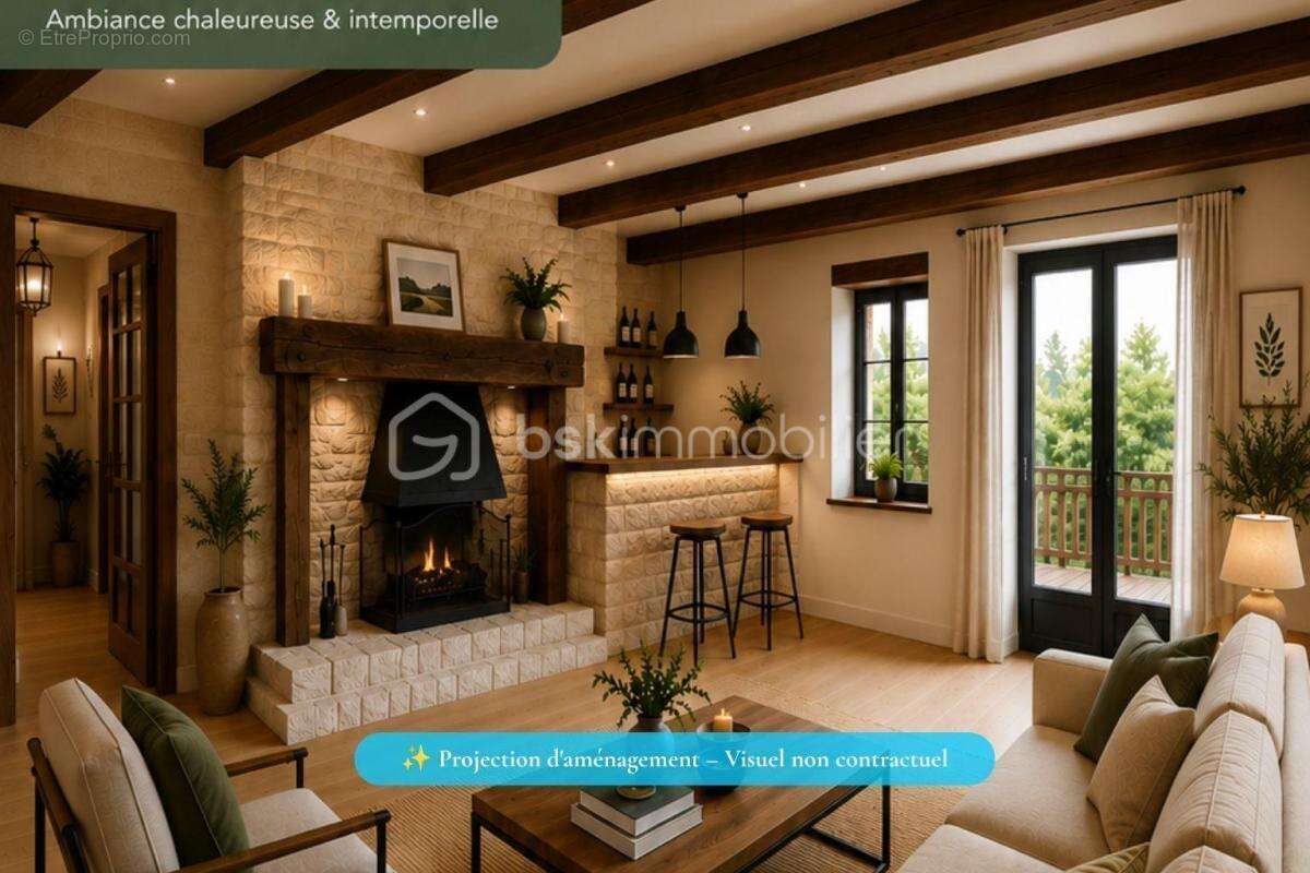Maison en pierre 110 m² – 4 chambres – Terrain 1 835 m² – Hautefort - photo 3