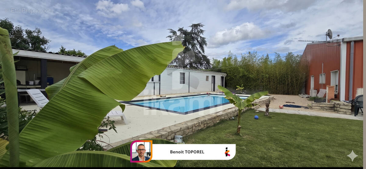 Idéal Artisan : Ensemble Habitation avec piscine & Grand dépôt - photo 2