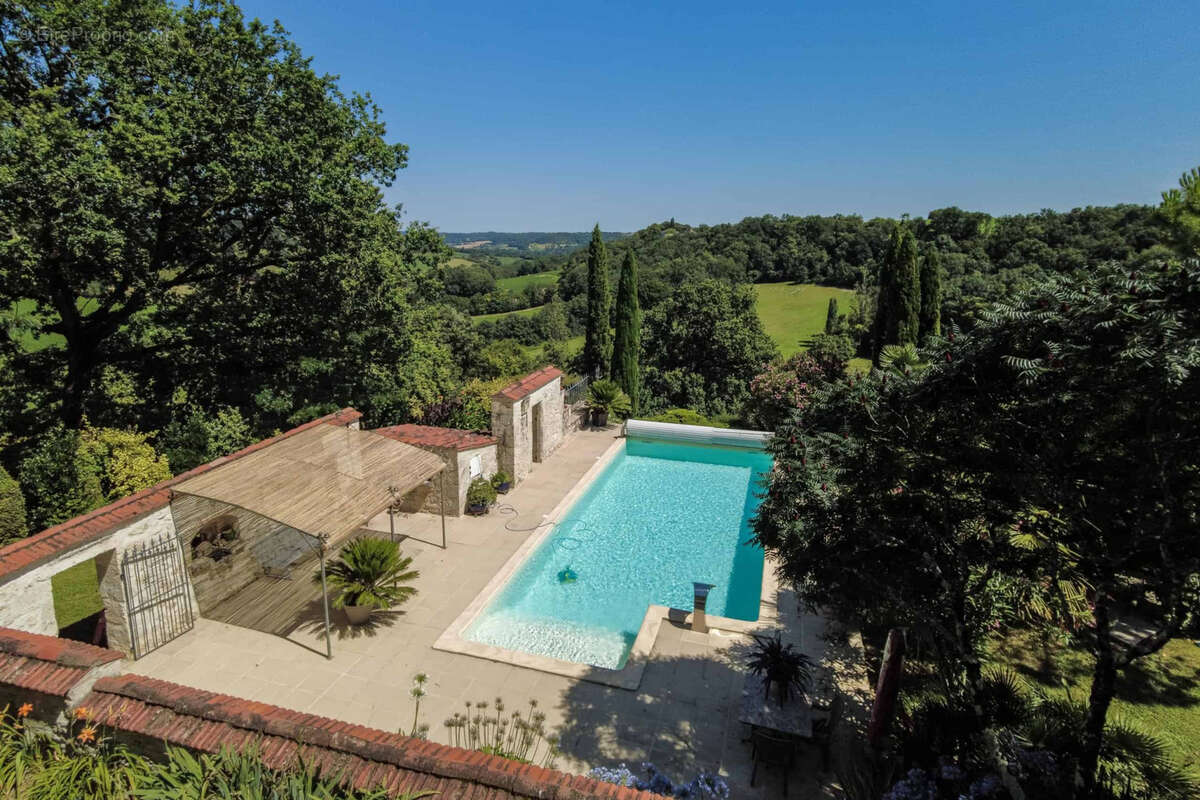 County property with pool and land - photo 4