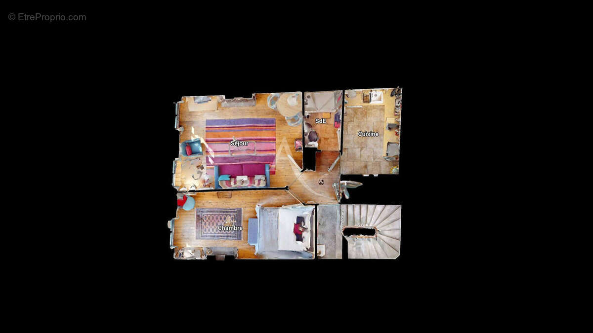 Immeuble Carcassonne : 1 local + 3 appartements T2 - photo 16