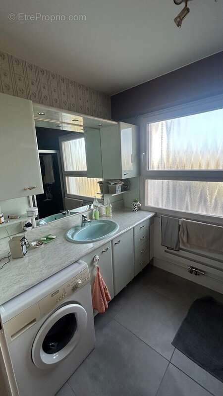 Appartement T4 transformé en T3 a vendre à Annemasse Salle de bains - Appartement à ANNEMASSE