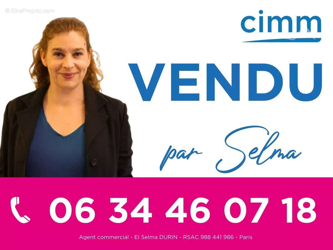 Appartement à PARIS-19E