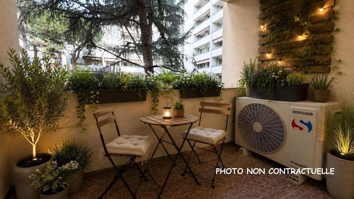 Alpes- maritimes(06) nice - gambetta park  a vendre 3 pieces avec exterieur au calme - photo 2