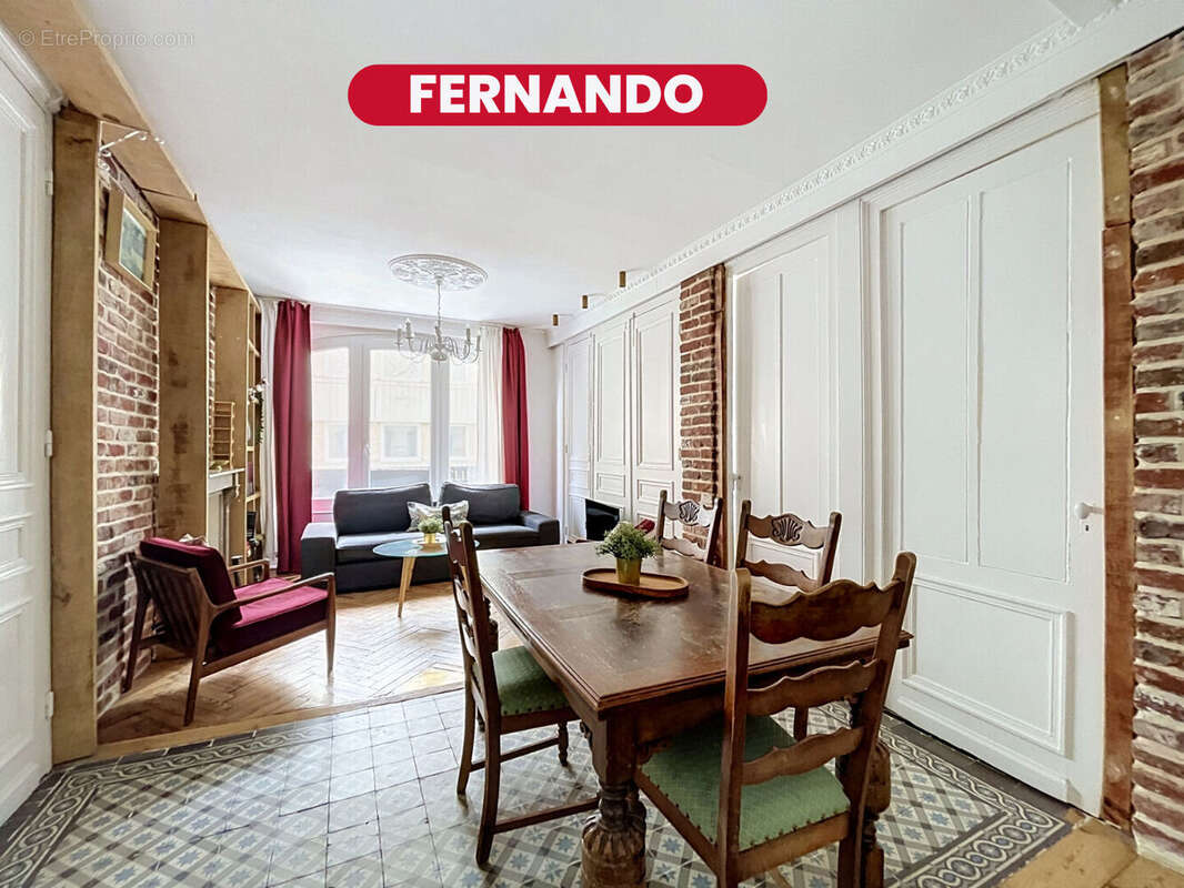 Appartement 55m² à lille - photo 8