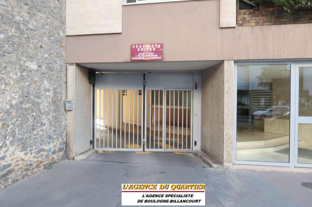 Parking à BOULOGNE-BILLANCOURT