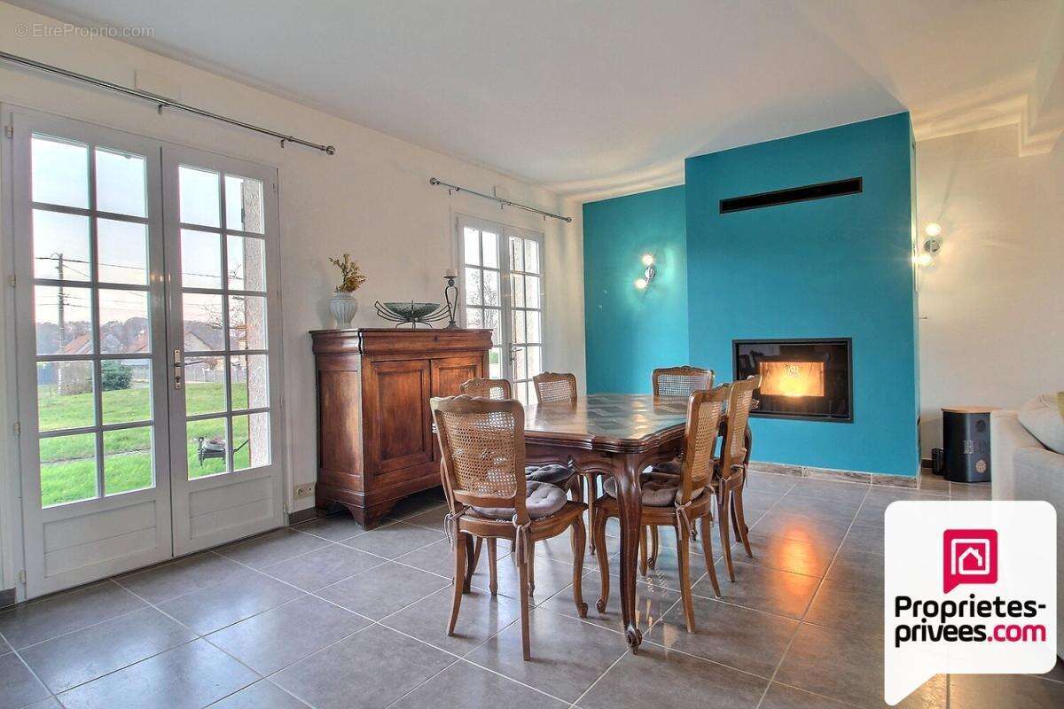 1h15 de paris - a vendre spacieuse maison 8 pieces, sous-sol, piscine, terrain 4350  m² - photo 7
