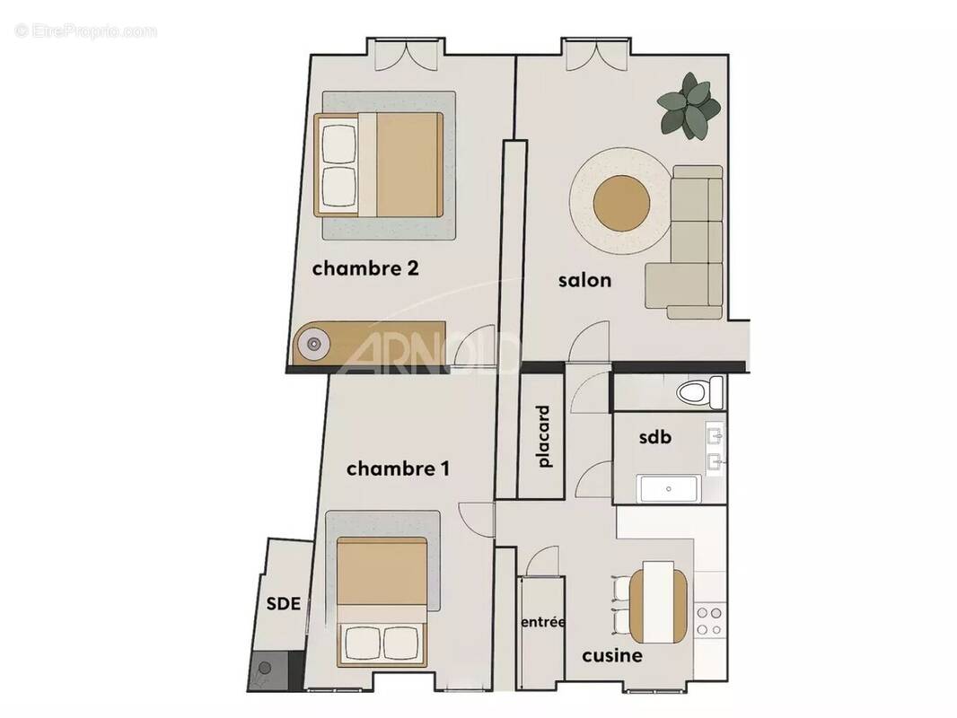 Appartement à NANTES