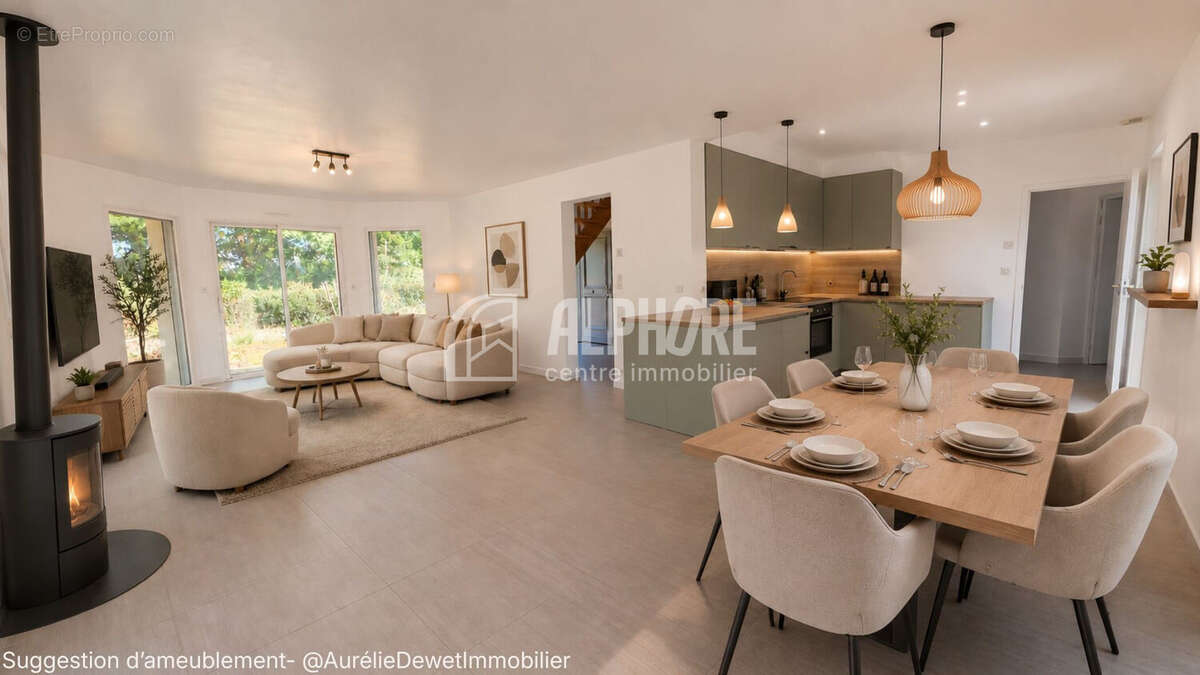 Maison contemporaine sous le signe de la lumière et du confort - 5 pièces - Saint-André-des-Eaux - photo 3