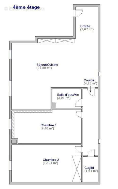 Appartement à PARIS-17E