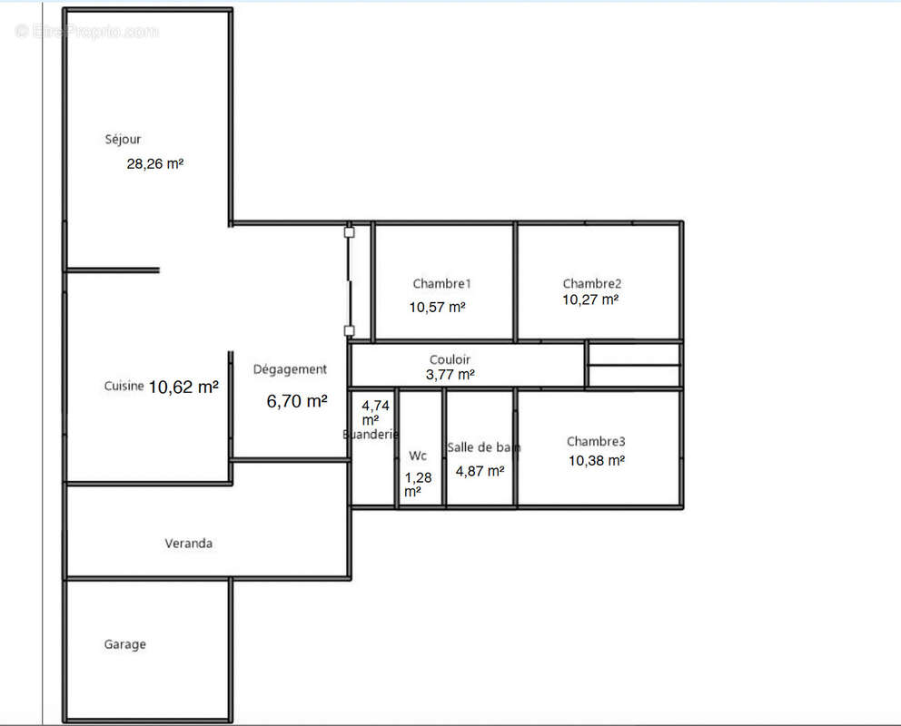 Maison - 4 pièces - secteur recherché - sainte-élisabeth - photo 10