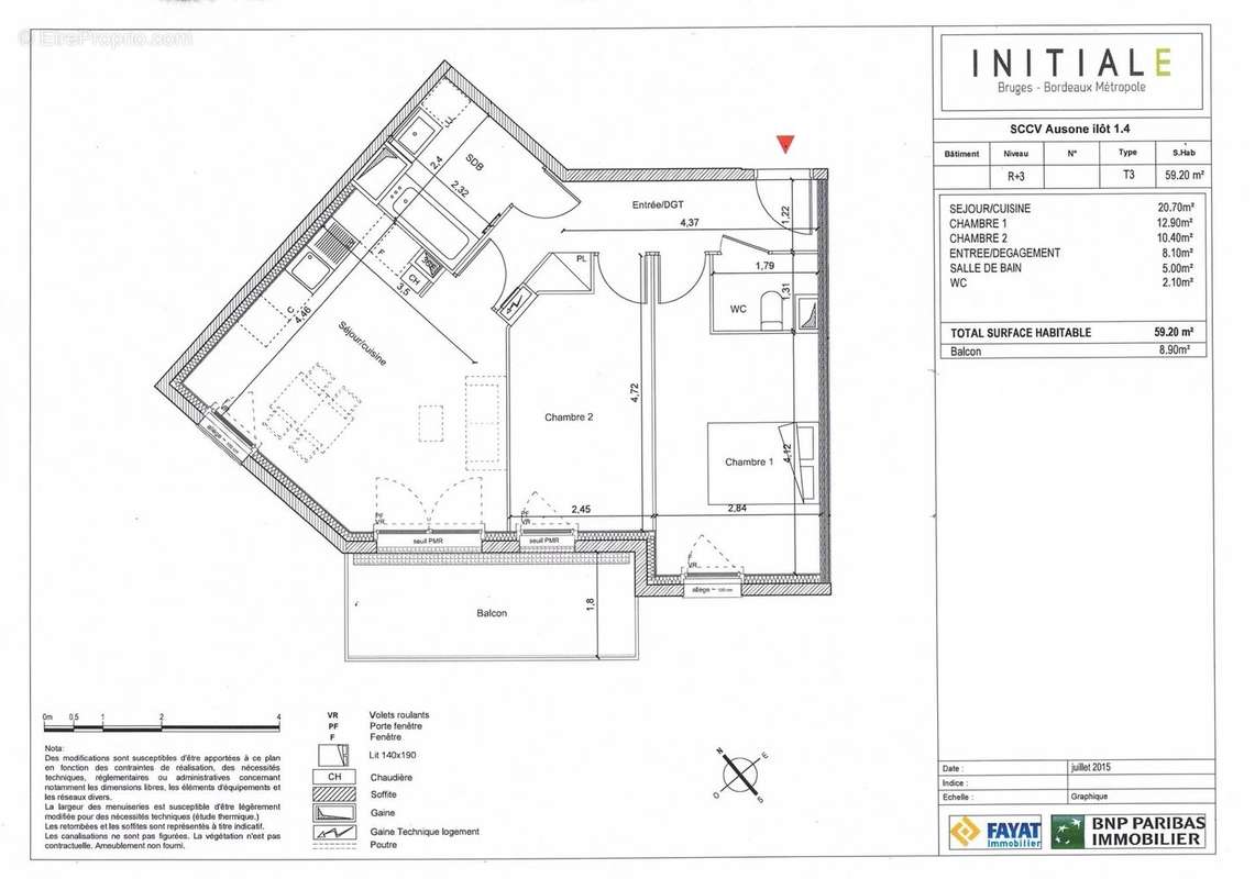 Appartement à BRUGES