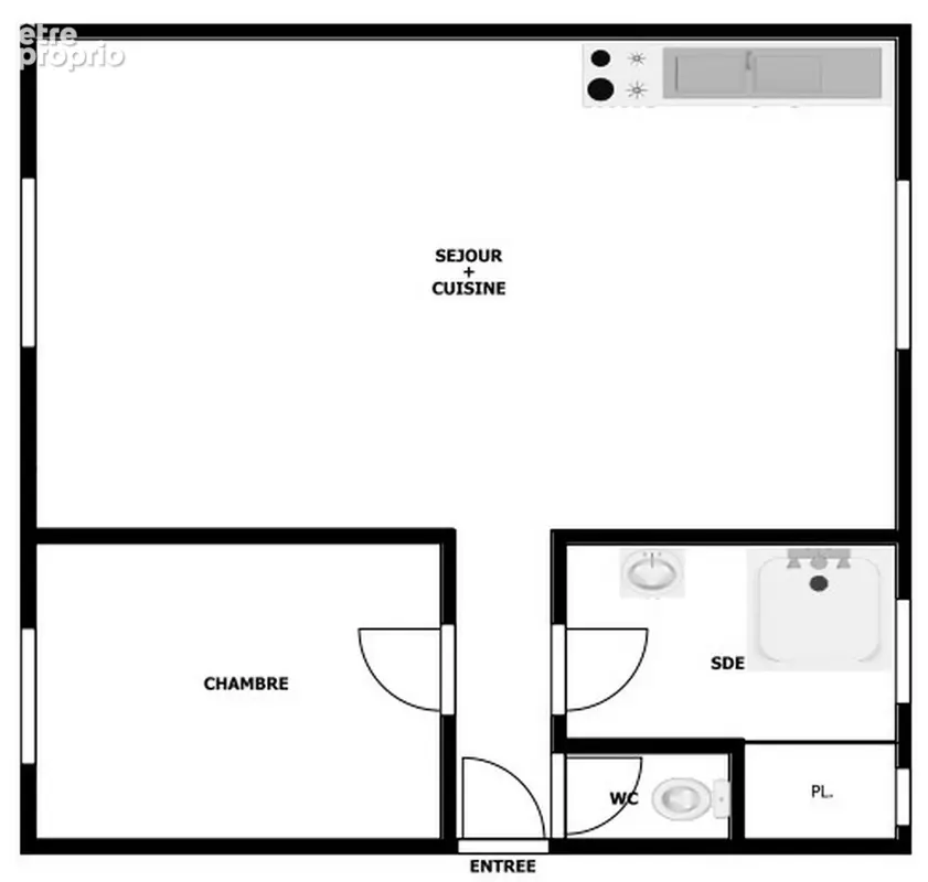 Clichy - republique - maison du peuple - 2 pieces - 279.000 - photo 5