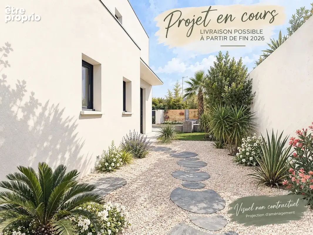 Maison contemporaine 172 m2 avec piscine   la grande-motte quartier des villas - photo 4