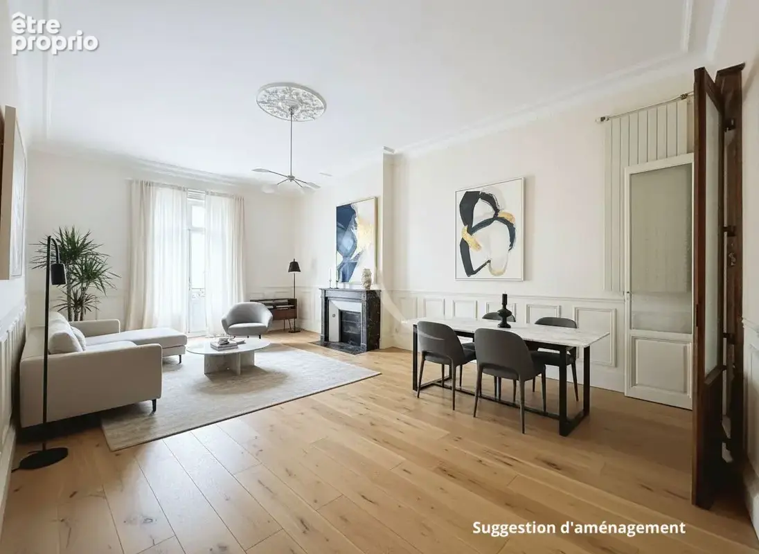 Appartement Angers  Place du Ralliement 3 pièce(s) 97 m2 - photo 4