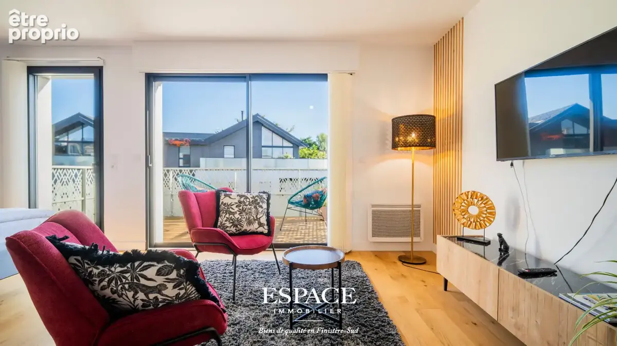 À vendre à Concarneau - Un appartement contemporain à deux pas du centre-ville et de la mer - photo 3