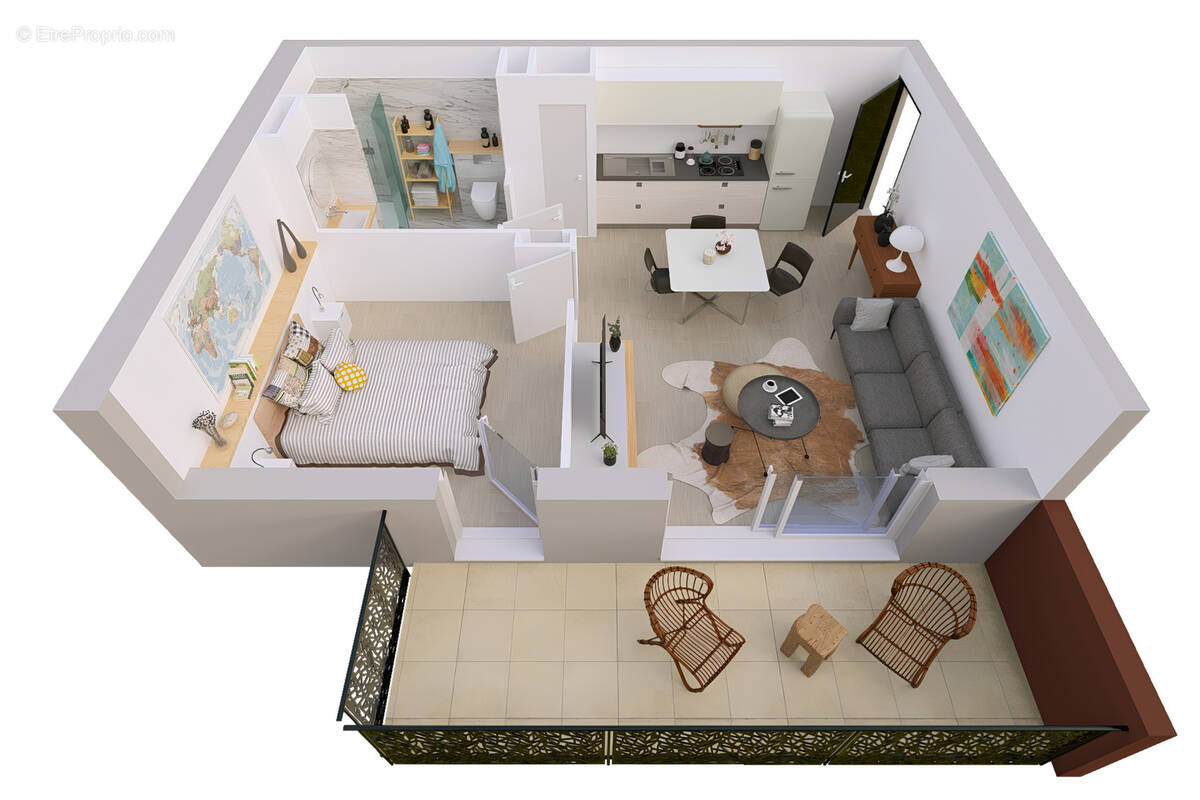 Appartement à CRANSAC