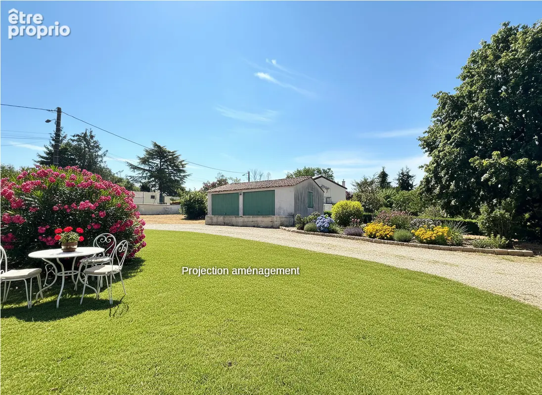 Maison de plain pied 131 m2 avec 1600m2 de jardin à Puymoyen - photo 7