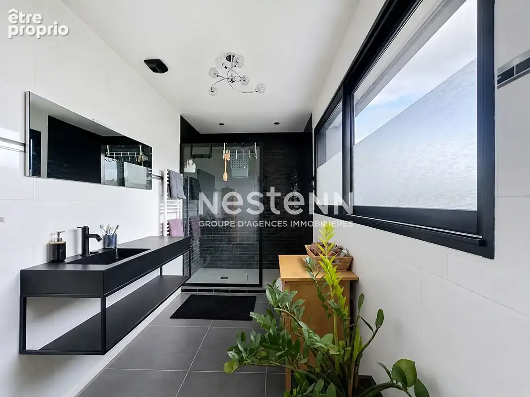 Gouvieux centre, maison d'architecte-toit plat 135 m² habitables -jardin - photo 16
