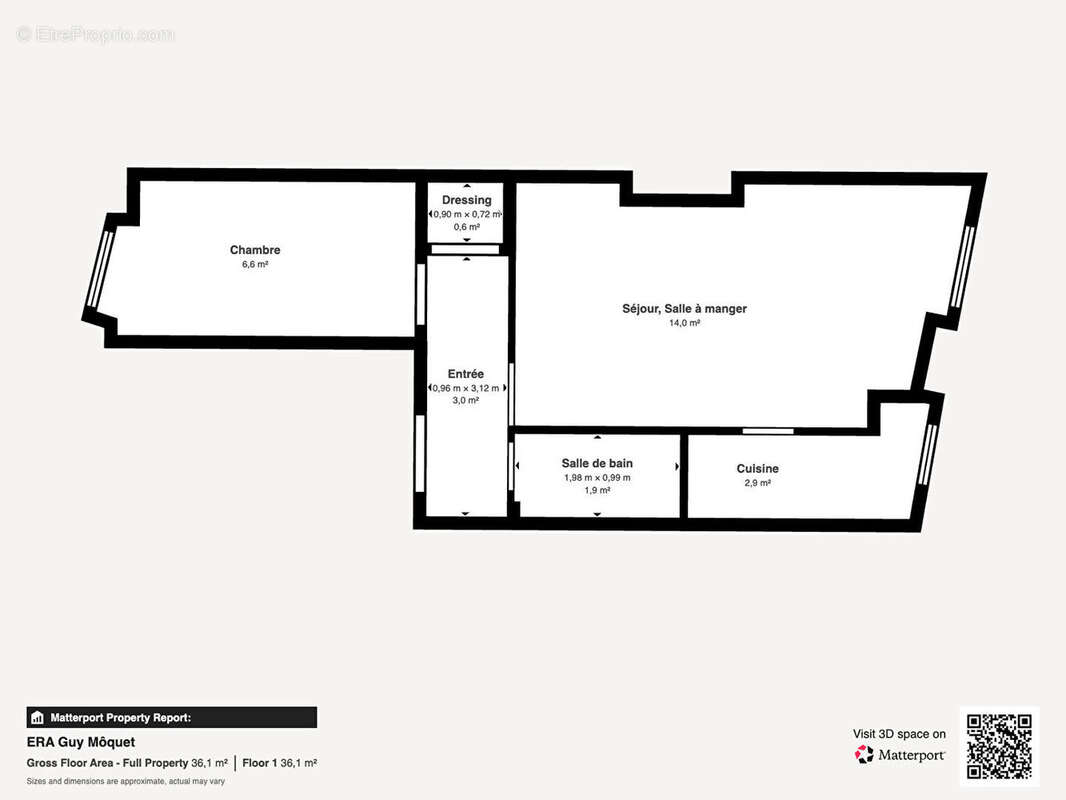 Appartement 29m² à paris 17e arrondissement - photo 15