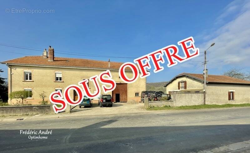 Maison à MONTIGNY-DEVANT-SASSEY