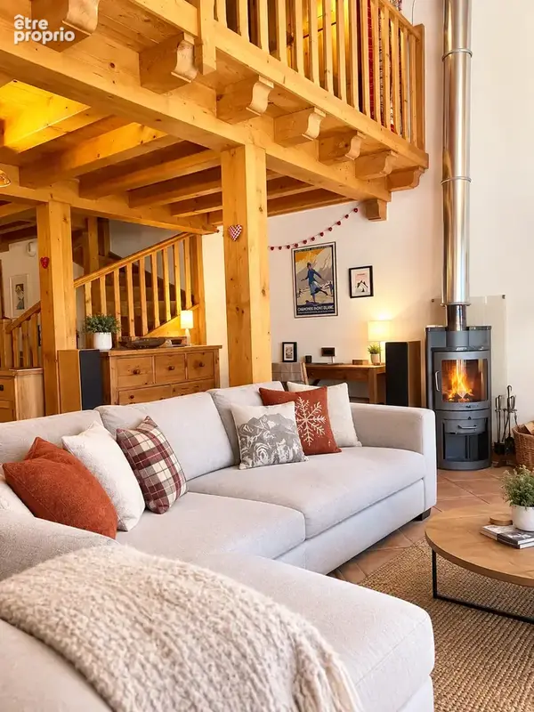 Chalet familial 4 chambres au pied des pistes - photo 2