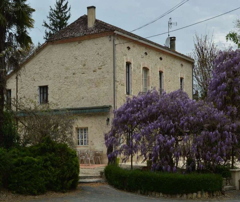 Maison en pierre avec piscine - photo 3