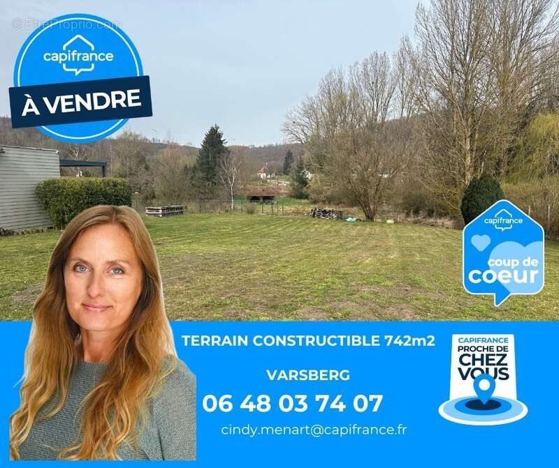 Terrain à vendre  VARSBERG (57) 7 ares 42 - photo 6