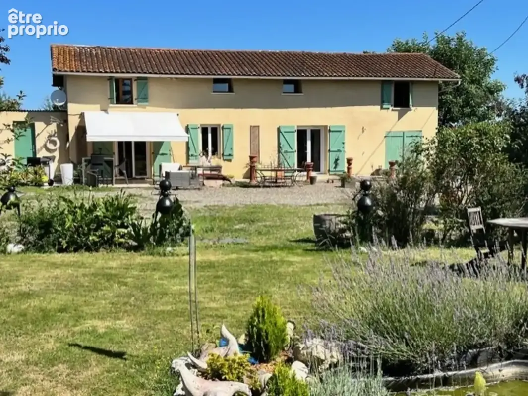 PLAISANCE (32): belle MAISON DE CAMPAGNE XIX de 115m2 environ SANS TRAVAUX, SANS VIS A VIS, lumineuse, sur un terrain arboré et  - photo 6