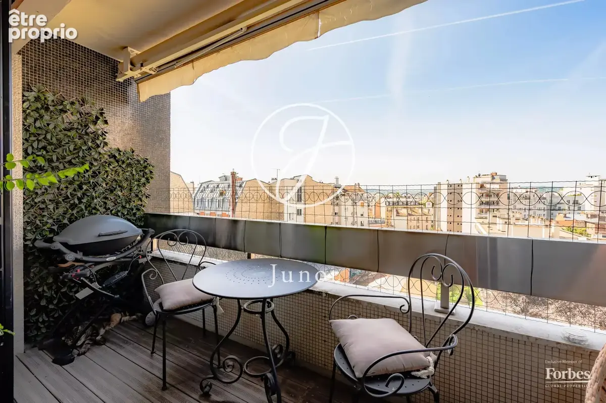 Paris 16e - PARENT DE ROSAN - Appartement  - 3 pièces - 85,04m² Carrez - 2 chambres - Dernier étage - Balcon 11,25 m² - Vue déga - photo 8