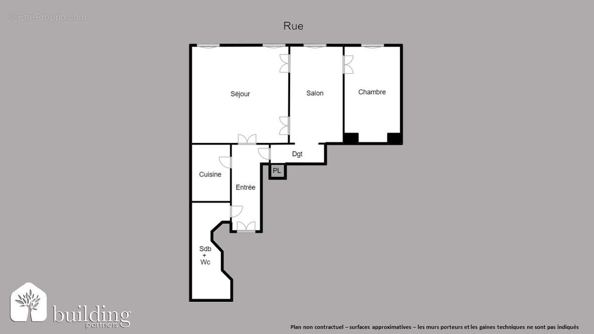 Appartement à PARIS-17E