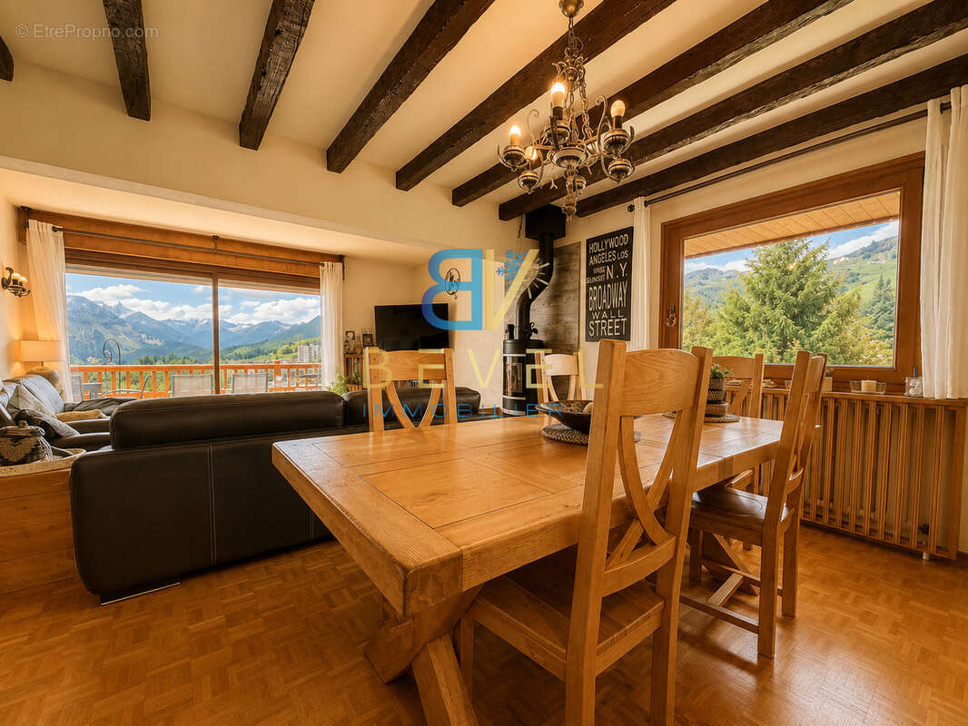 (73) LA TOUSSUIRE - Rare chalet familial - 4 appartements indépendants - Vue panoramique & sublime jardin - photo 2