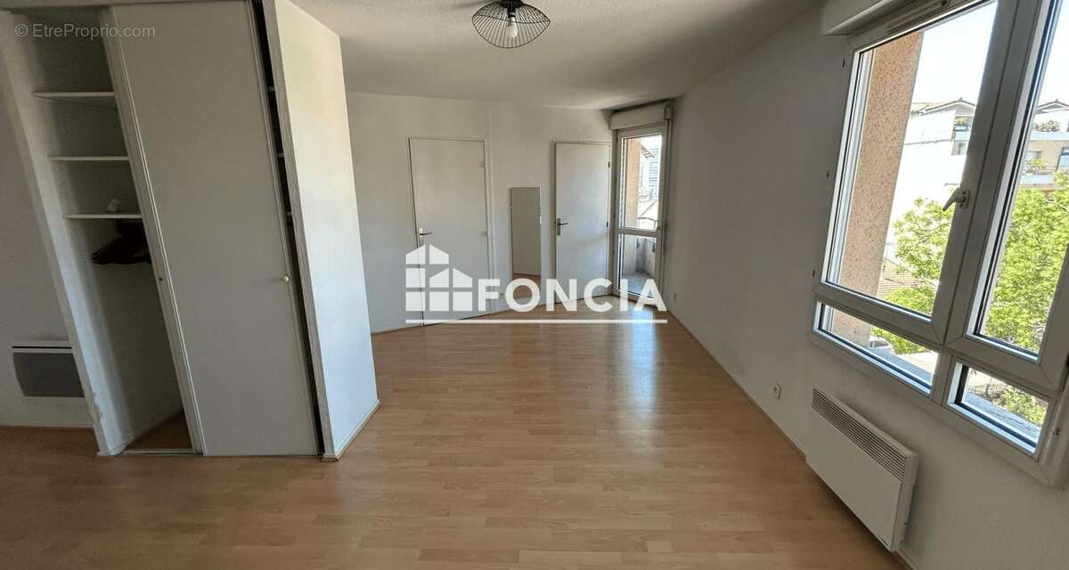 Grand t1 34m2 avec balcon et pkg ss-sol - marengo / bonnefoy - photo 7