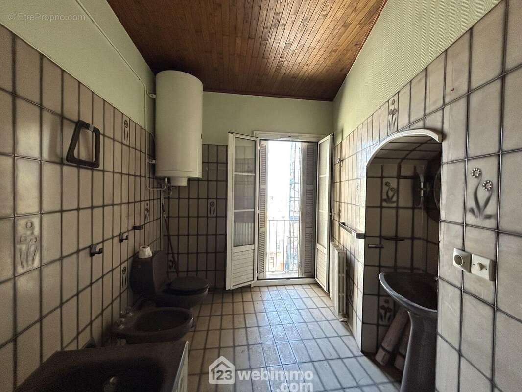 Salle de bains à rénover - Appartement à SAN-MARTINO-DI-LOTA