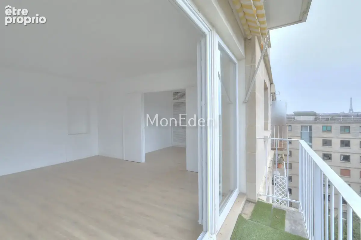 Appartement Neuilly Sur Seine 3 pièce(s) Balcon vue Tour Eiffel - photo 10