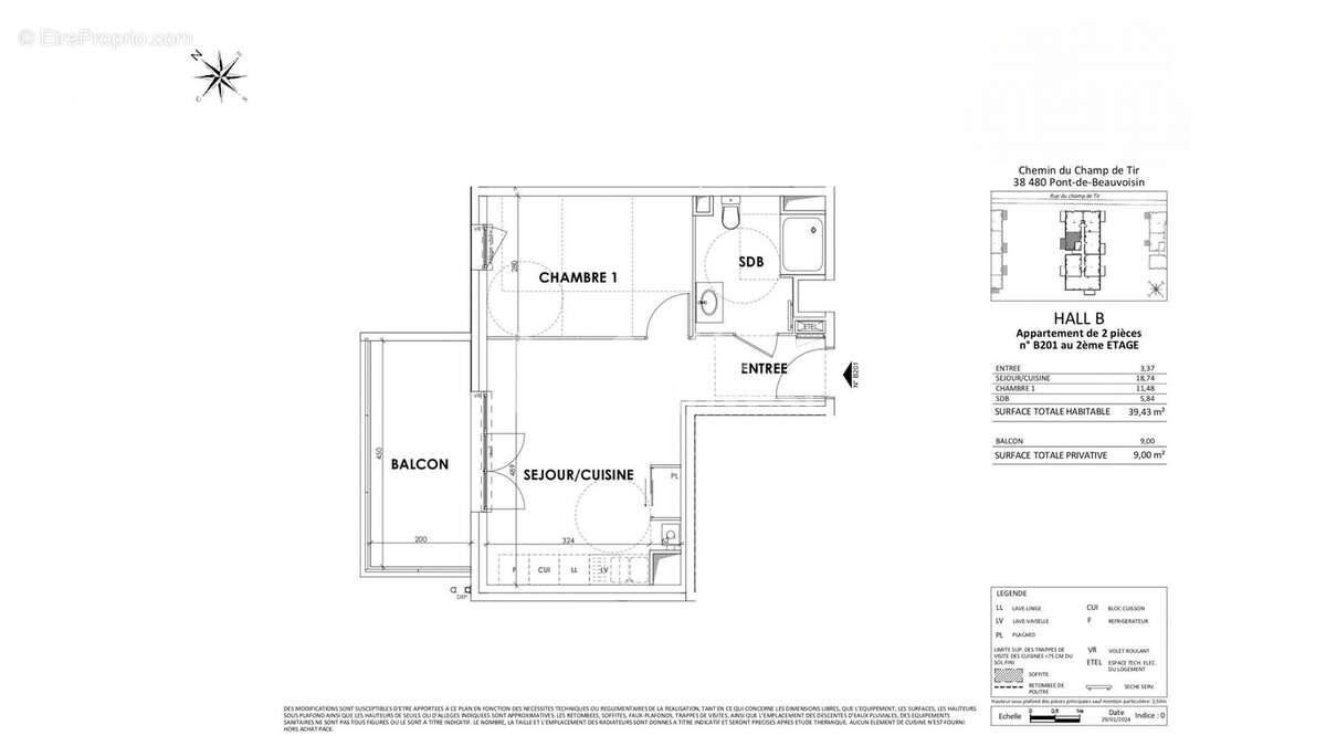 Appartement à LE PONT-DE-BEAUVOISIN