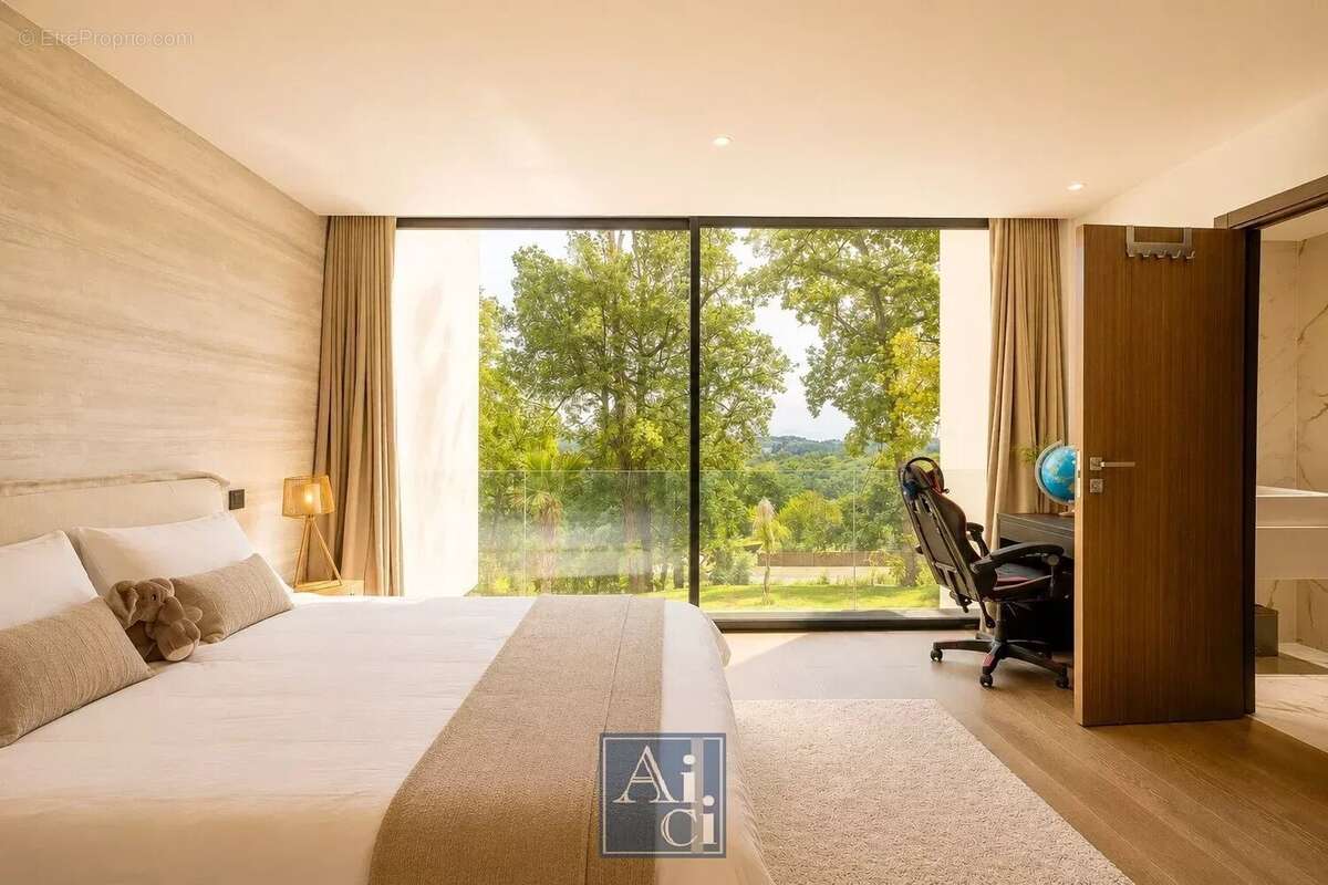 Opio proche valbonne – domaine privé – villa contemporaine neuve - photo 14