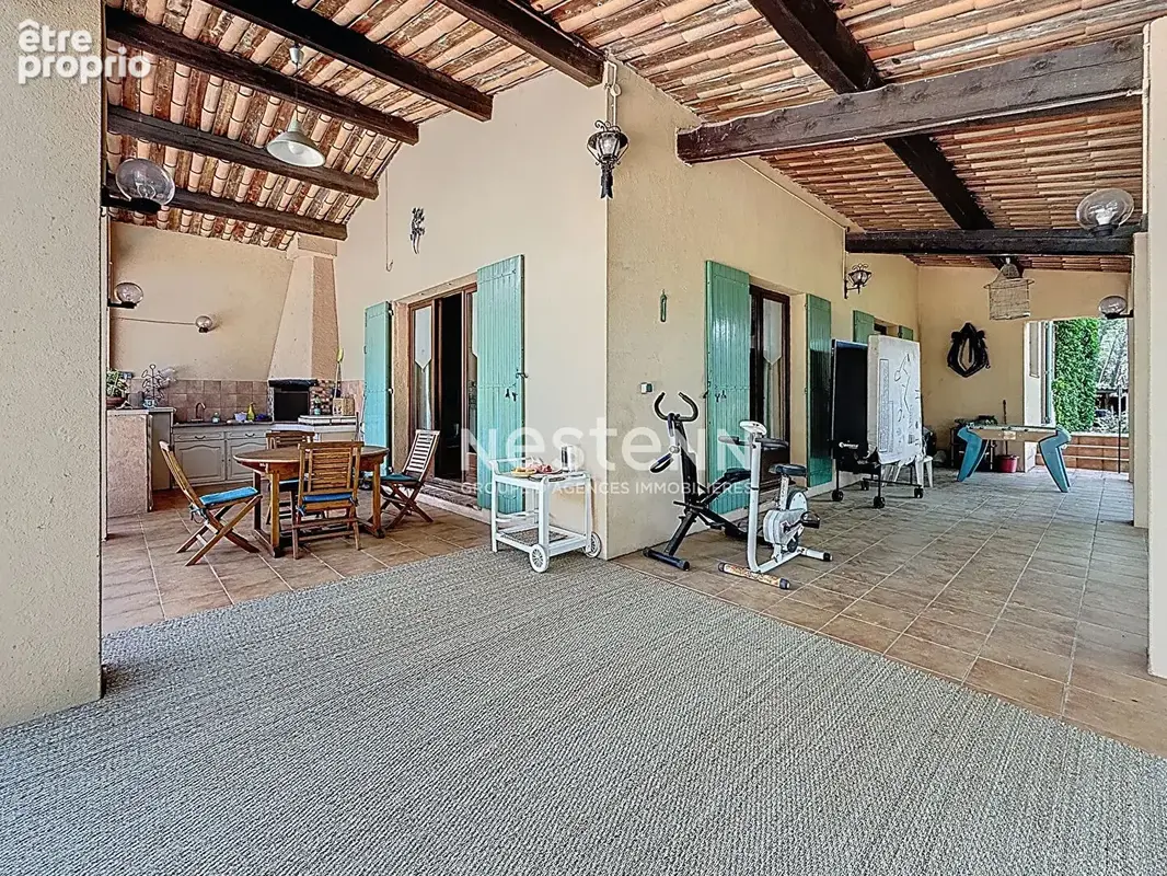 A VENDRE -Maison Le Cannet Des Maures 6 pièces 156 m2-Terrain 3580m2- Piscine,Carport,sous-sol - photo 14